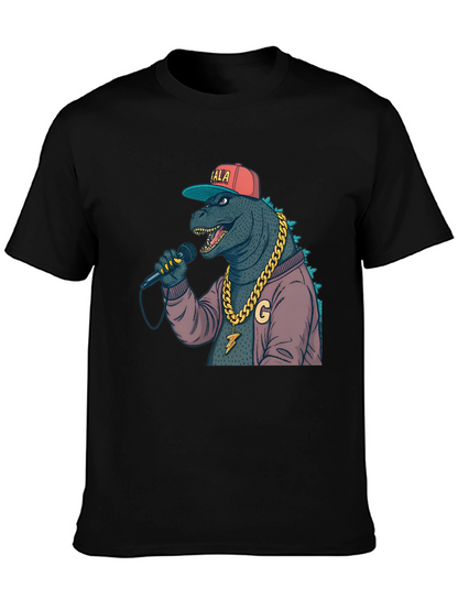 Rapper Godzilla Graphic T-Shirt
