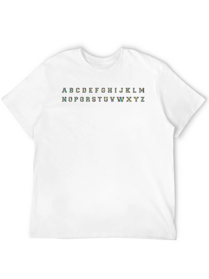 Alphabet Tee - Rainbow Letter Shirt