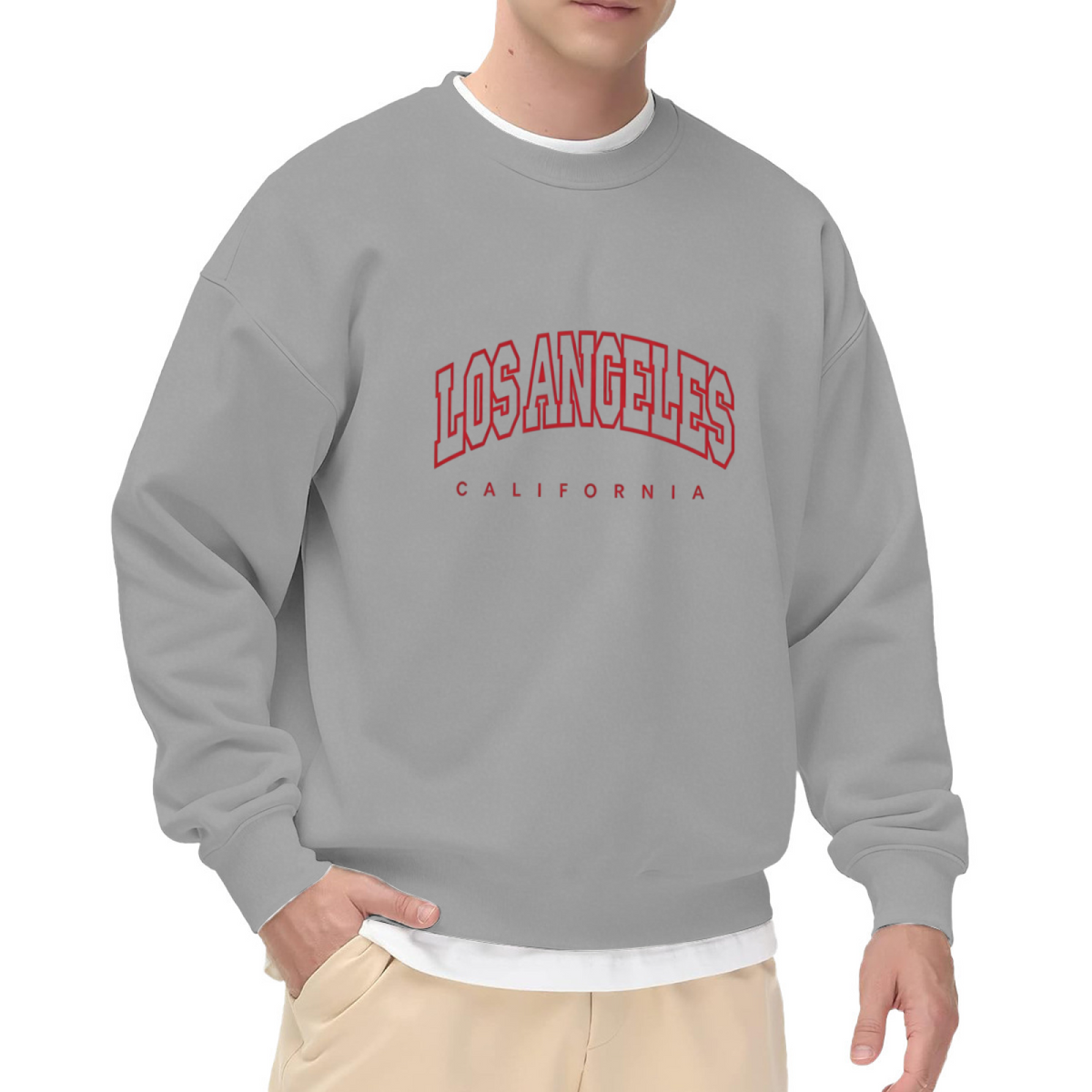 Vintage Los Angeles California Letter Crewneck