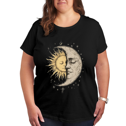 Sparkle Purple Butterfly & Rose Luxury Floral T-Shirt