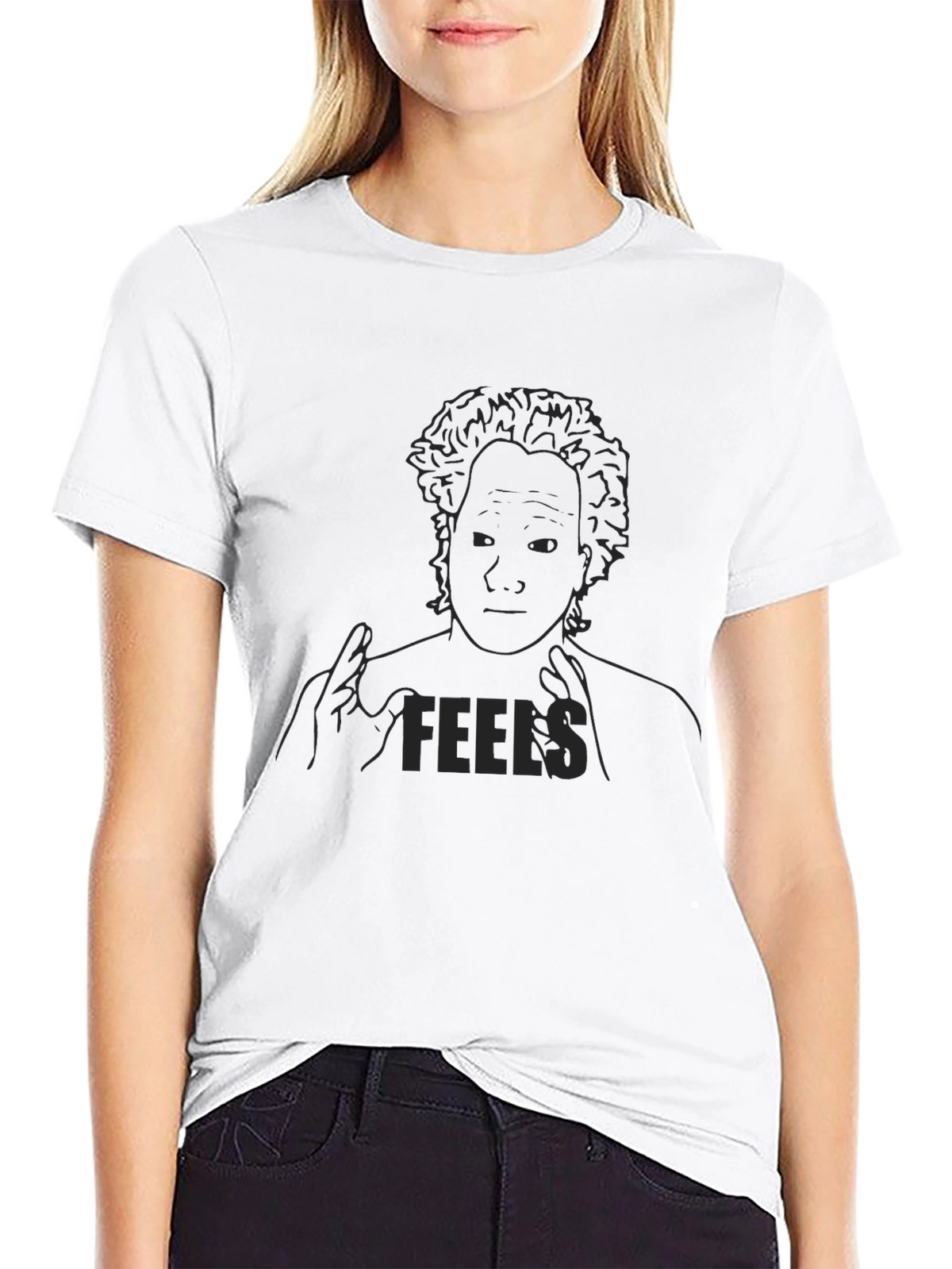 Feels Meme Graphic T-Shirt - Express Yourself!