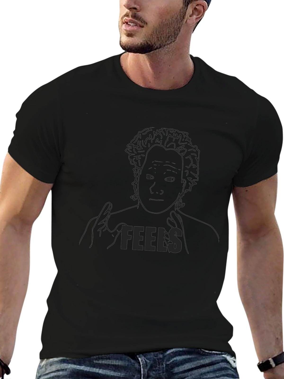 Feels Meme Graphic T-Shirt - Express Yourself!