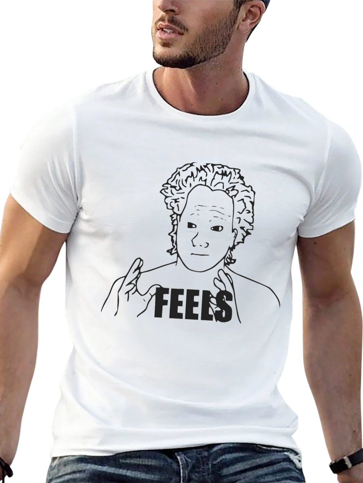 Feels Meme Graphic T-Shirt - Express Yourself!