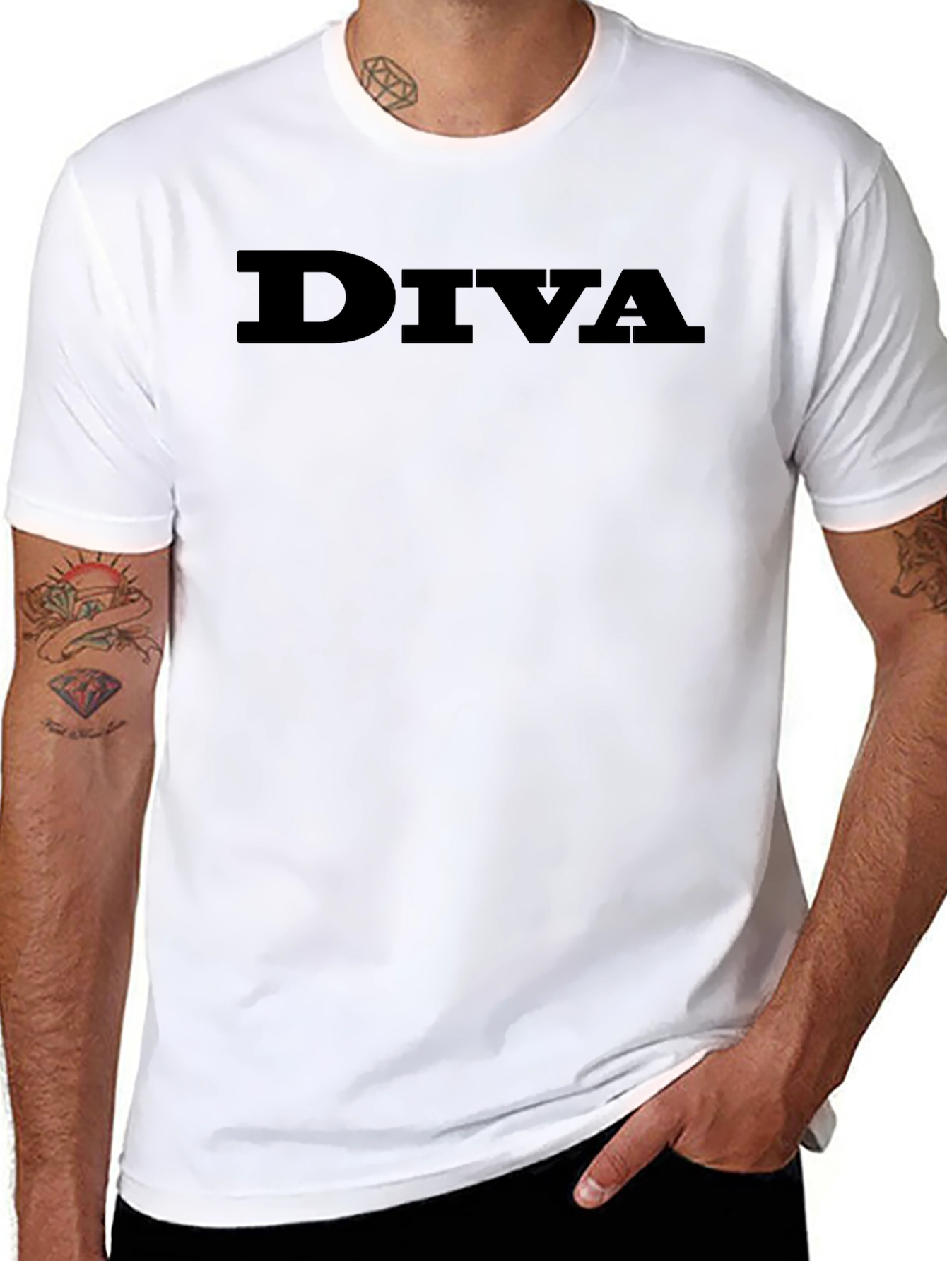 Diva Graphic T-Shirt - Bold Statement Tee
