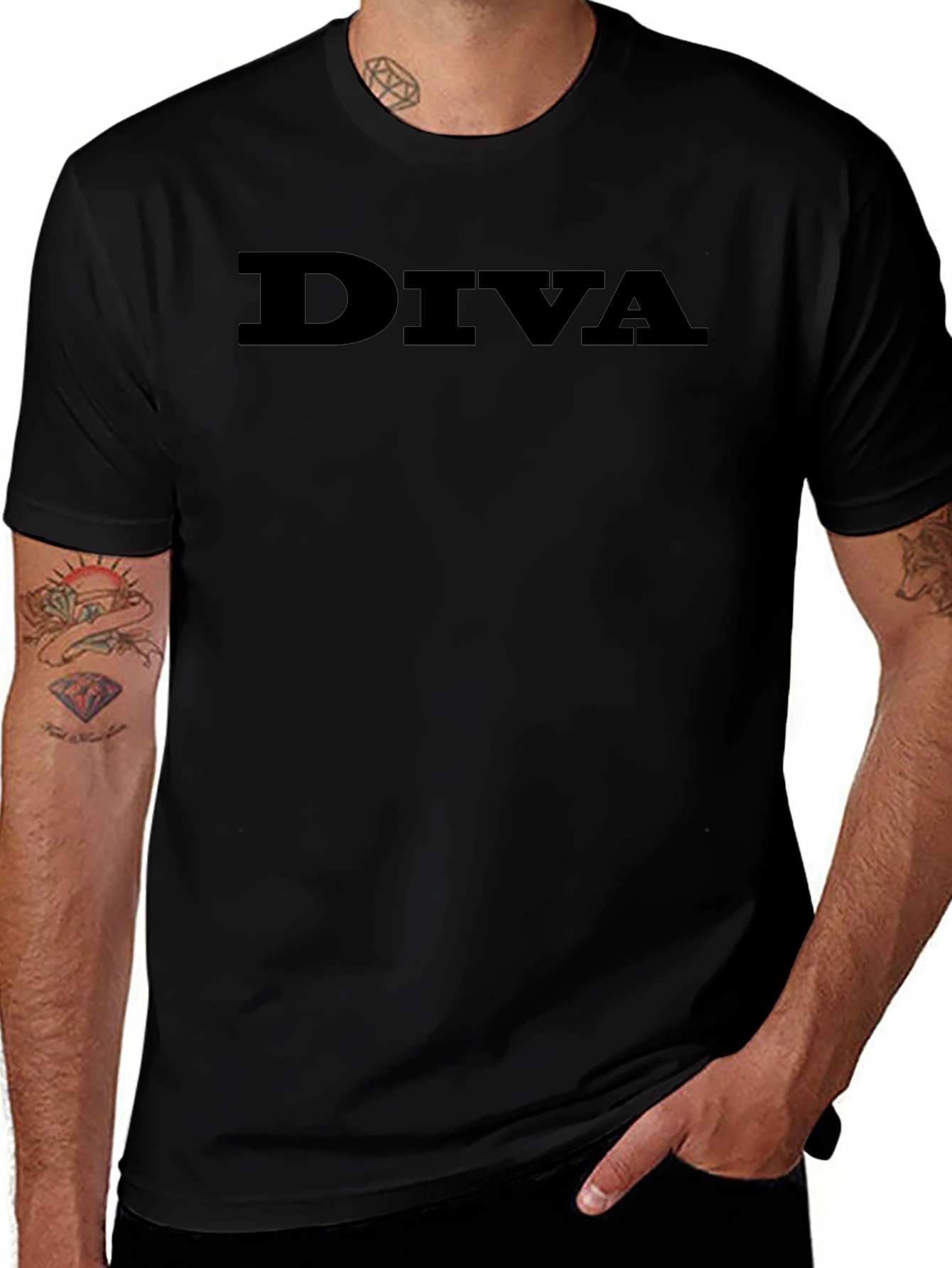 Diva Graphic T-Shirt - Bold Statement Tee
