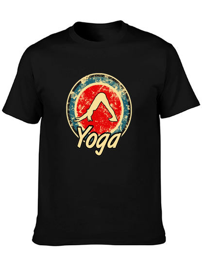 Yoga Pose Graphic T-Shirt