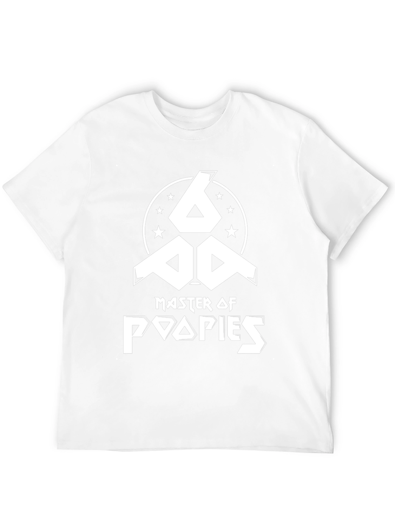 Master of Poopies Funny Graphic T-Shirt
