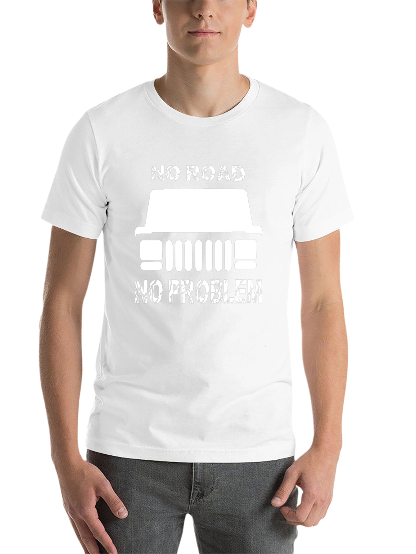 No Road No Problem T-Shirt Jeep Offroad