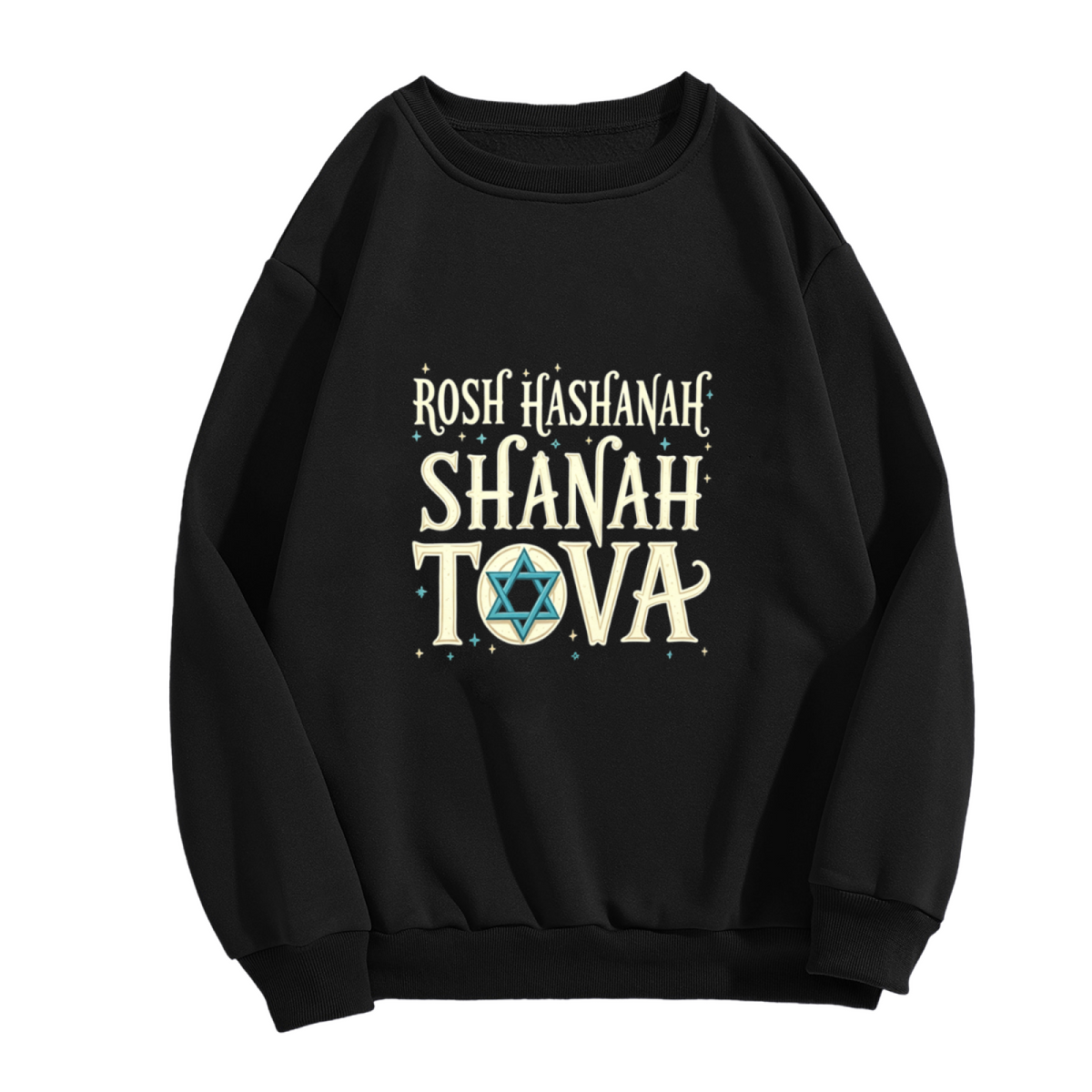 Rosh Hashanah Shanah Tovah Holiday Crewneck Sweatshirt