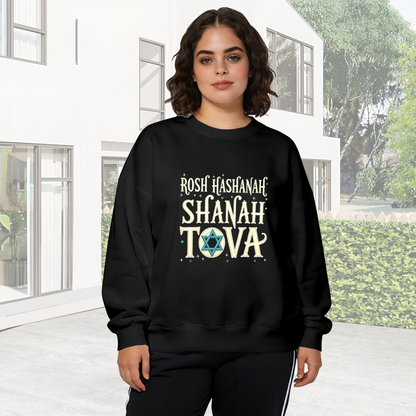 Rosh Hashanah Shanah Tovah Holiday Crewneck Sweatshirt
