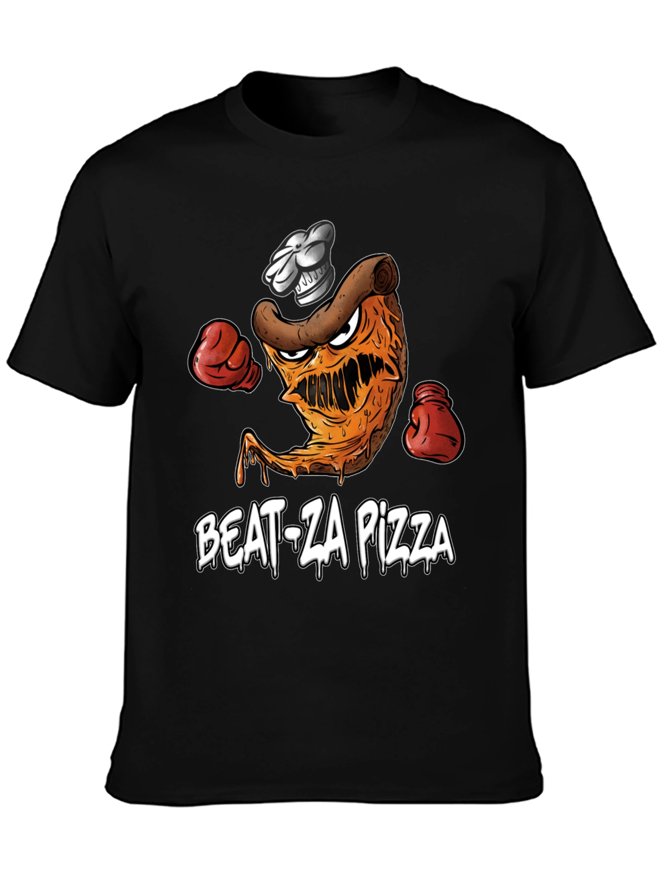 Beat-Za Pizza Graphic T-Shirt