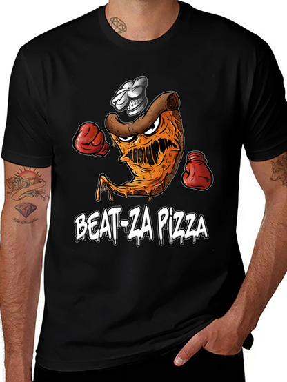 Beat-Za Pizza Graphic T-Shirt
