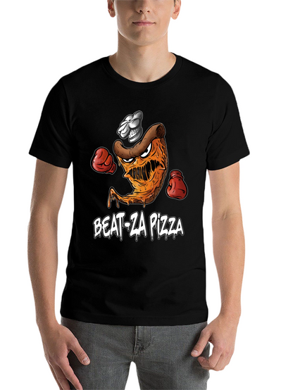 Beat-Za Pizza Graphic T-Shirt