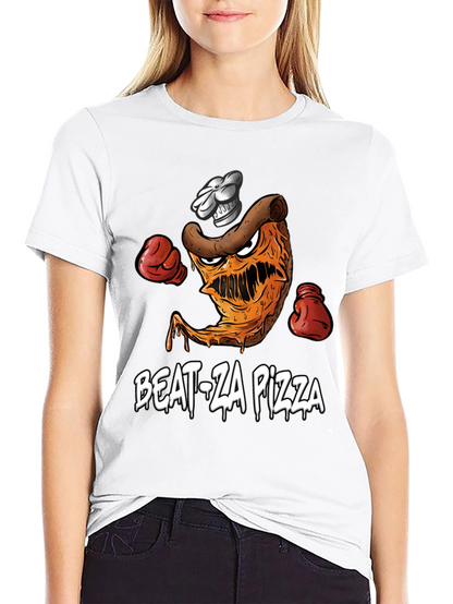 Beat-Za Pizza Graphic T-Shirt