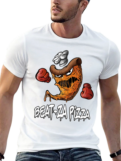 Beat-Za Pizza Graphic T-Shirt