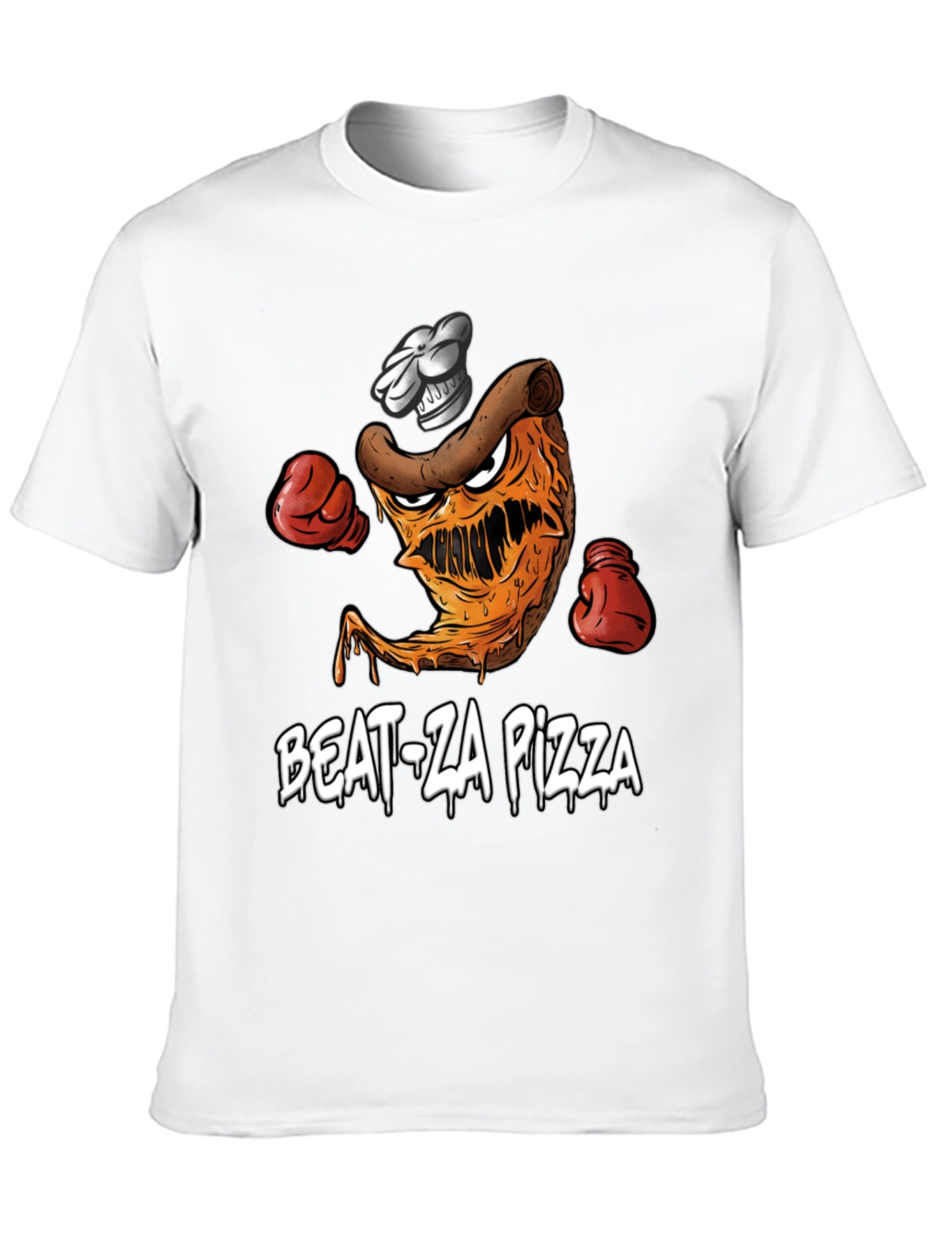 Beat-Za Pizza Graphic T-Shirt