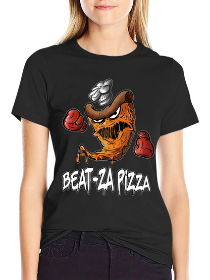 Beat-Za Pizza Graphic T-Shirt