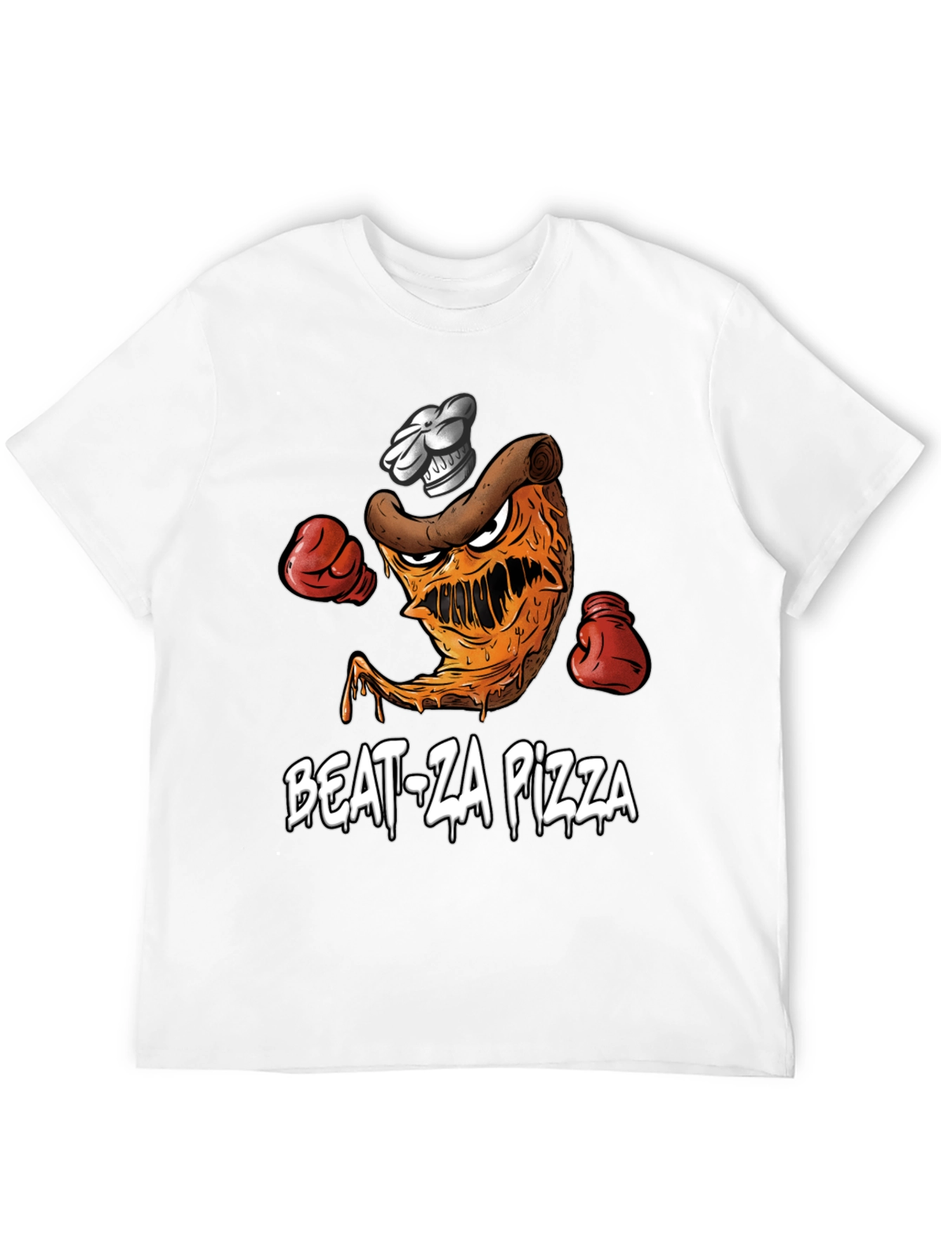 Beat-Za Pizza Graphic T-Shirt
