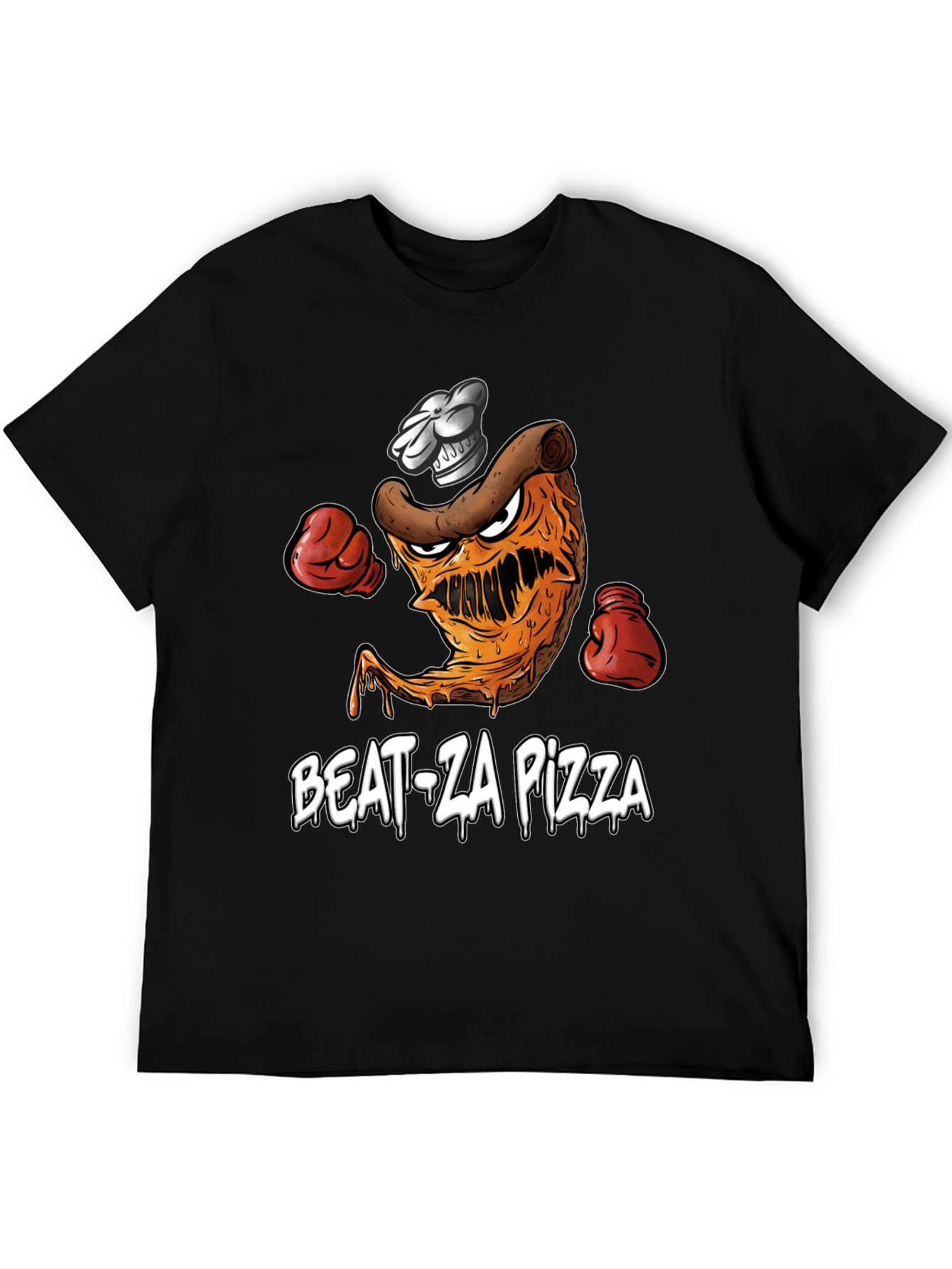 Beat-Za Pizza Graphic T-Shirt