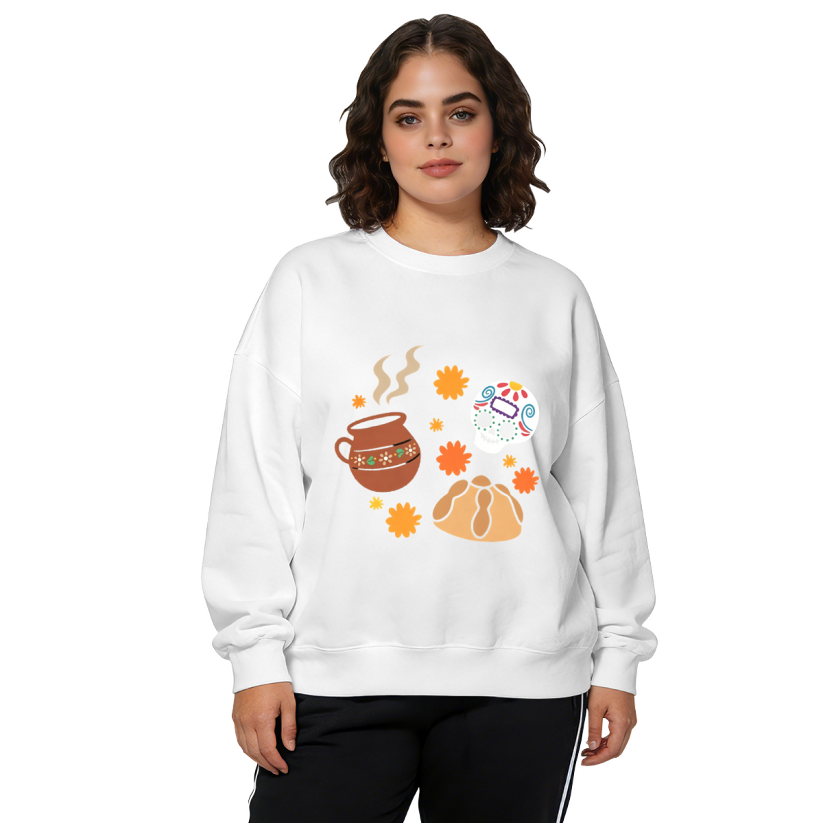 Dolce Vita Pink Stripe Italian Summer Vibe Crewneck Sweatshirt