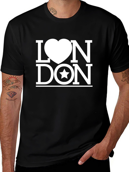 London Love Star Graphic Tee