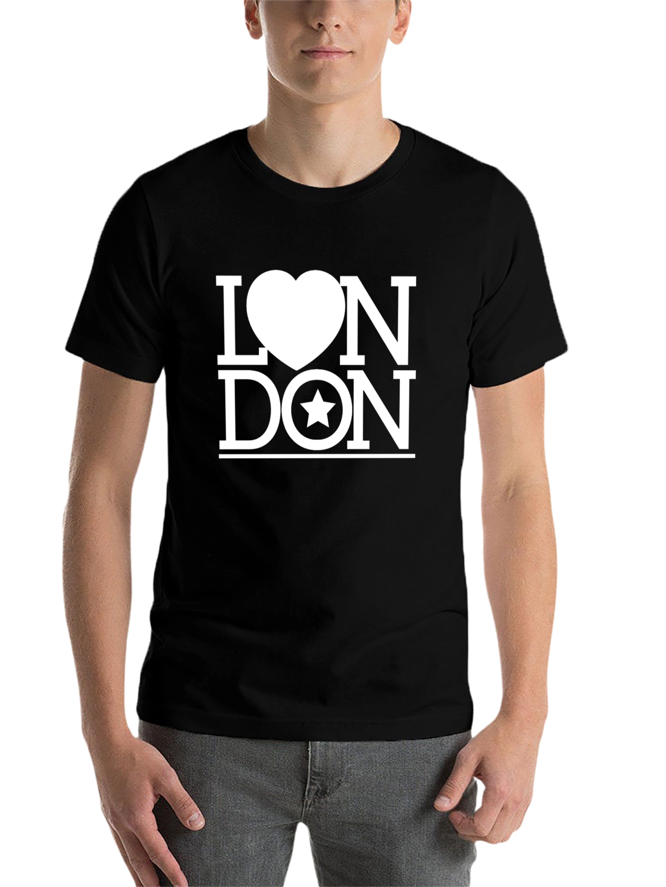 London Love Star Graphic Tee