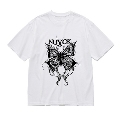 Dark Gothic NUXOK Butterfly Street Tee