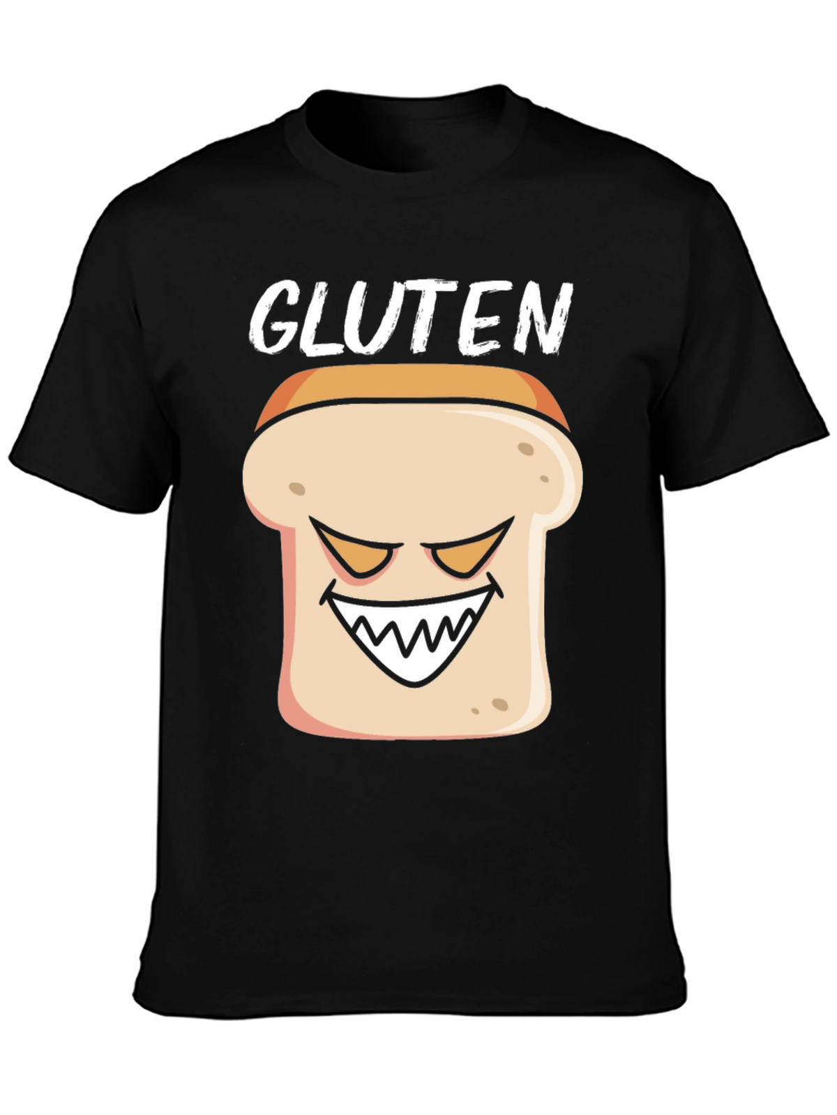 Gluten Evil Bread T-Shirt - Funny Food Tee
