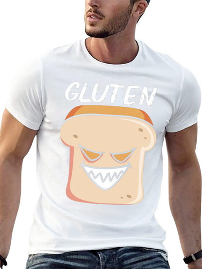 Gluten Evil Bread T-Shirt - Funny Food Tee