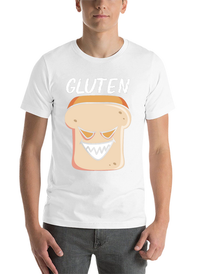 Gluten Evil Bread T-Shirt - Funny Food Tee
