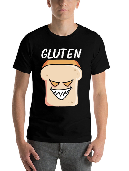 Gluten Evil Bread T-Shirt - Funny Food Tee