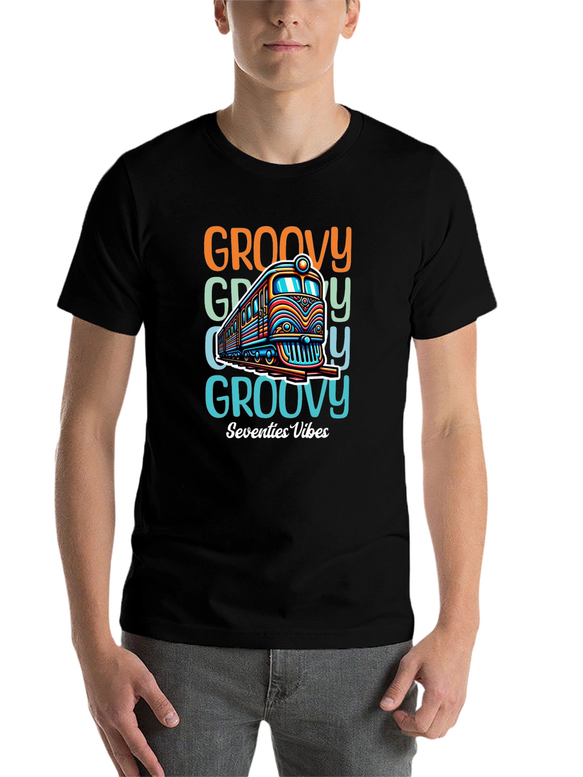 Groovy Seventies Vibes Graphic Tee
