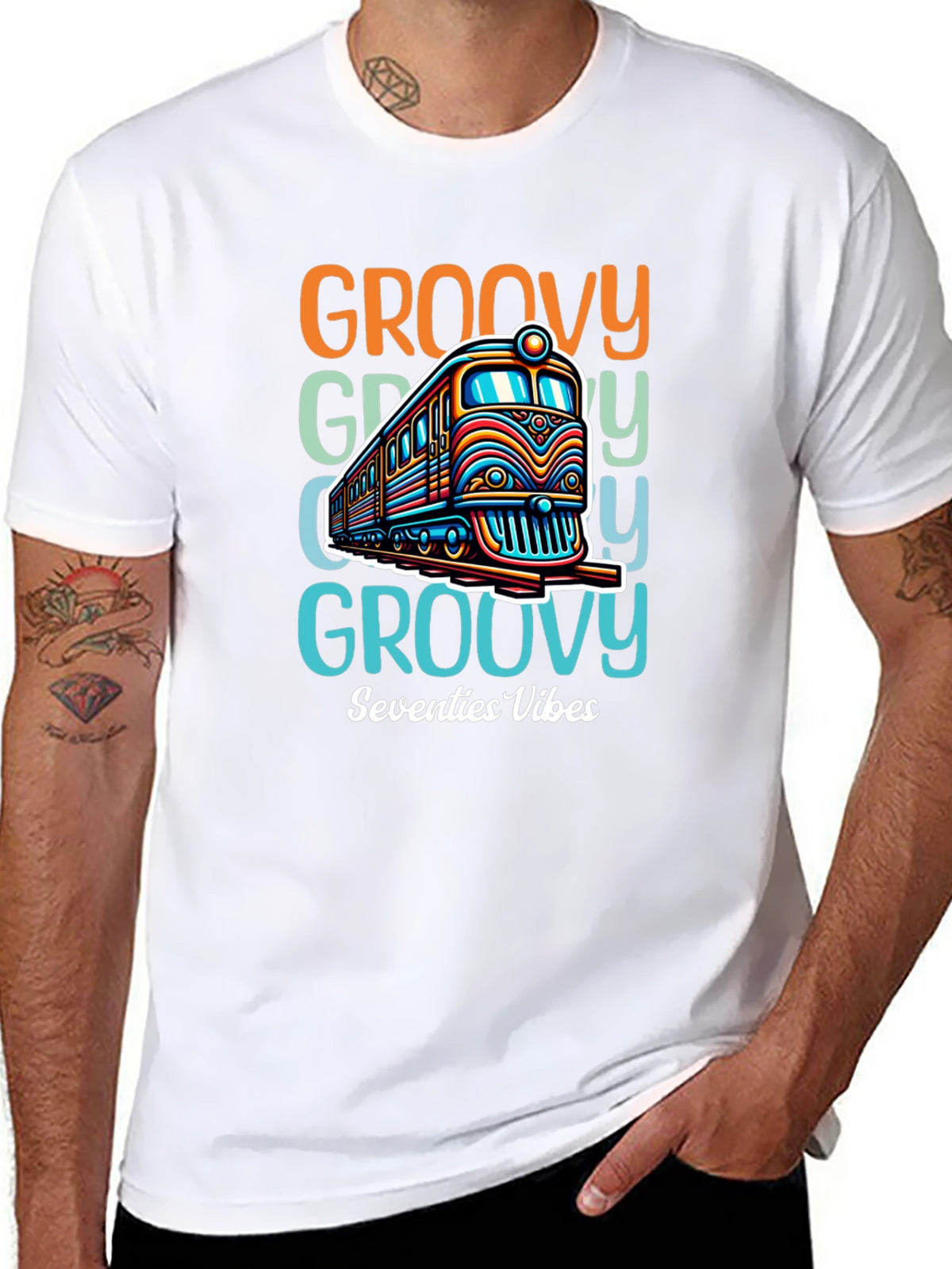 Groovy Seventies Vibes Graphic Tee