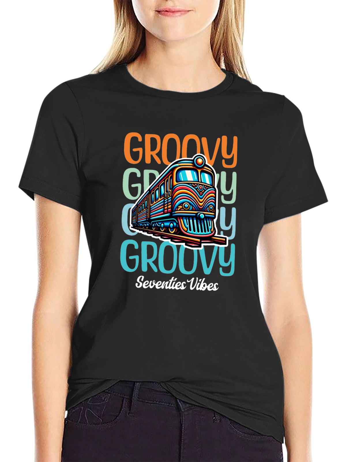 Groovy Seventies Vibes Graphic Tee