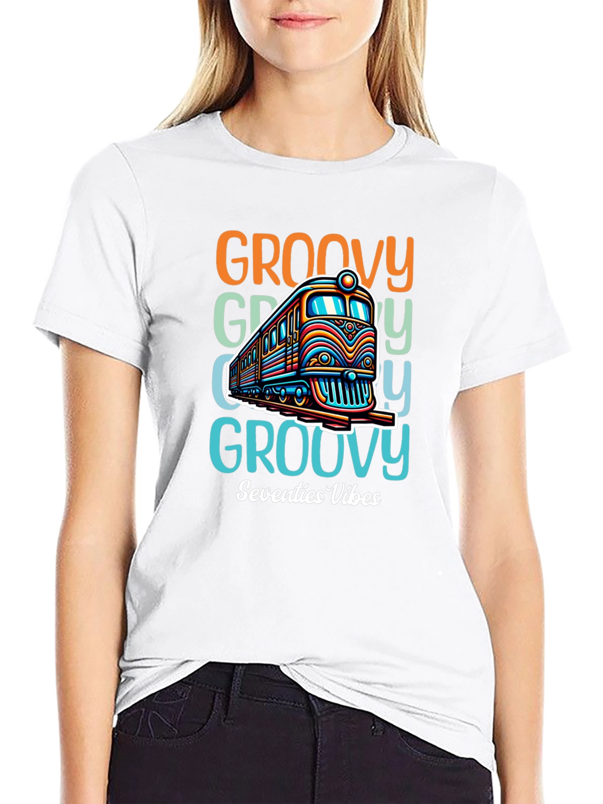 Groovy Seventies Vibes Graphic Tee