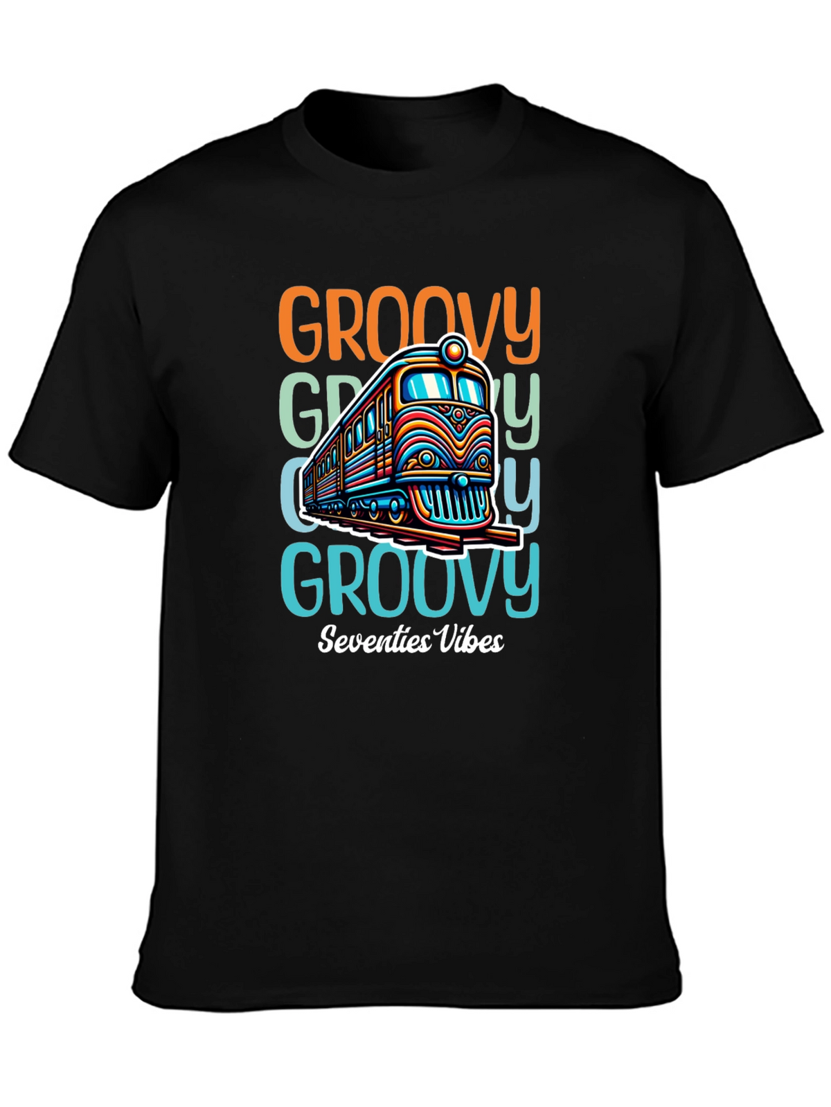 Groovy Seventies Vibes Graphic Tee