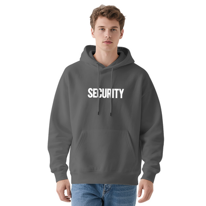 Bold SECURITY Statement Text Hoodie