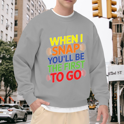 Funny Skeleton Drinking Coffee Humor Lazy Morning Crewneck Sweatshirt