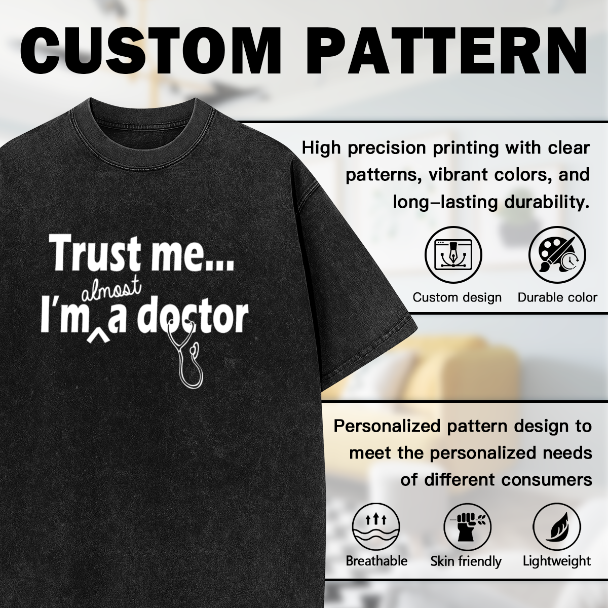 Trust Me Almost I'm A Doctor Medical Student T-Shirt