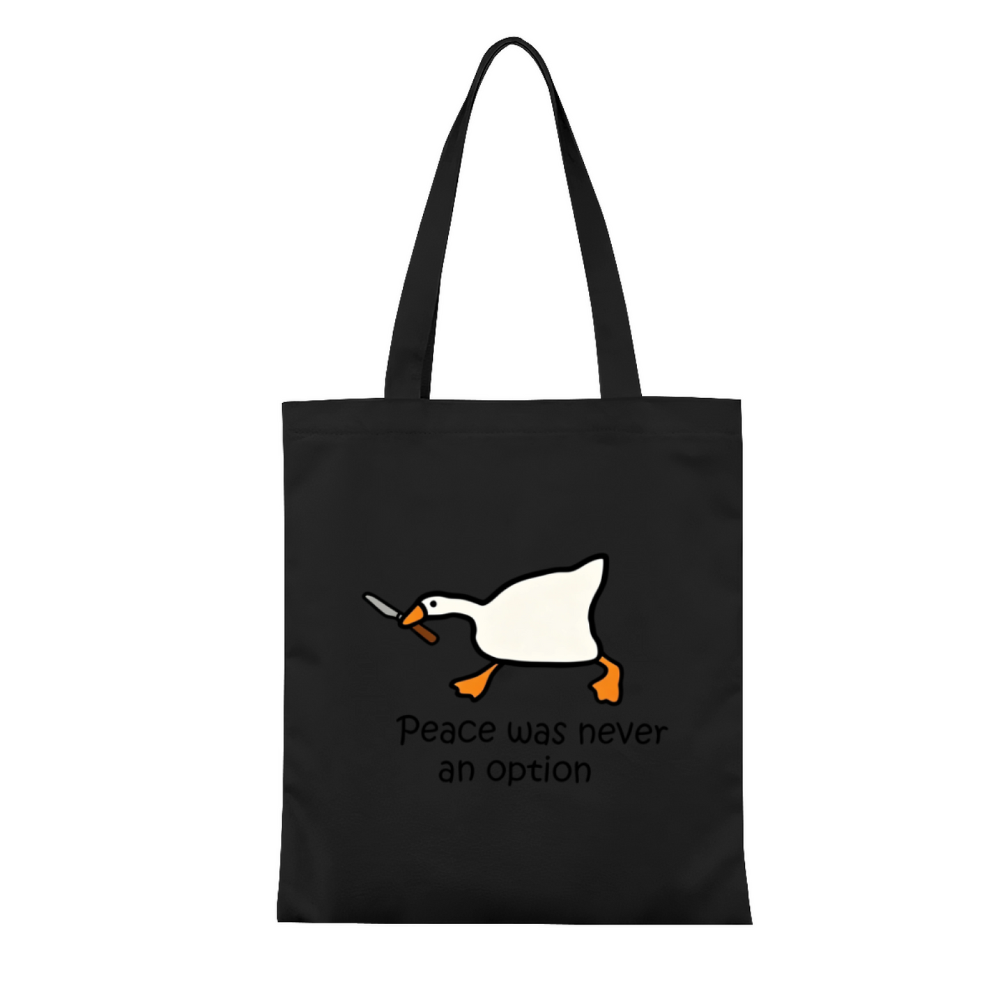 Simple Shh Quiet Face Canvas Bag | Library Study Minimal Soft Tone Hand Tote