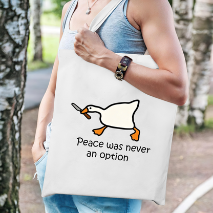 Simple Shh Quiet Face Canvas Bag | Library Study Minimal Soft Tone Hand Tote