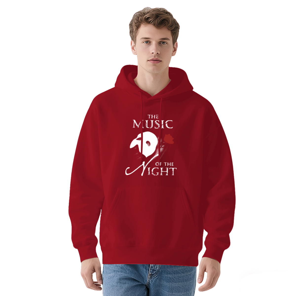 The Phantom Of The Opera Music Of The Night Classic Black Hoodie, Comfortable Unisex