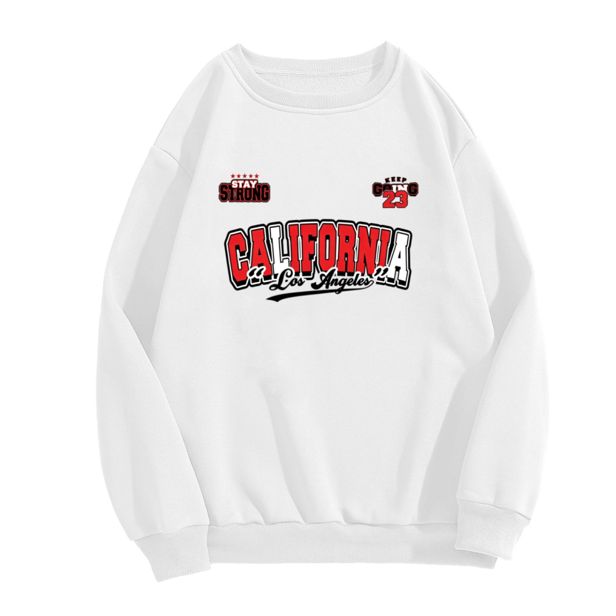 Retro California Los Angeles Sport Graphic Sweatshirt