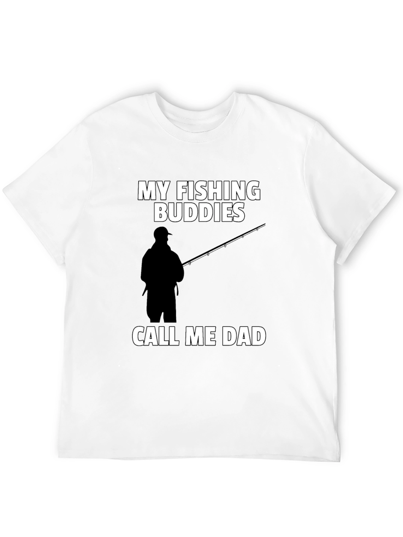 Fishing Buddies Dad Graphic Tee