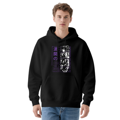 Japanese Anime Manga Panel Art Pullover Hoodie