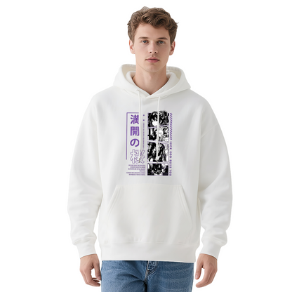 Japanese Anime Manga Panel Art Pullover Hoodie