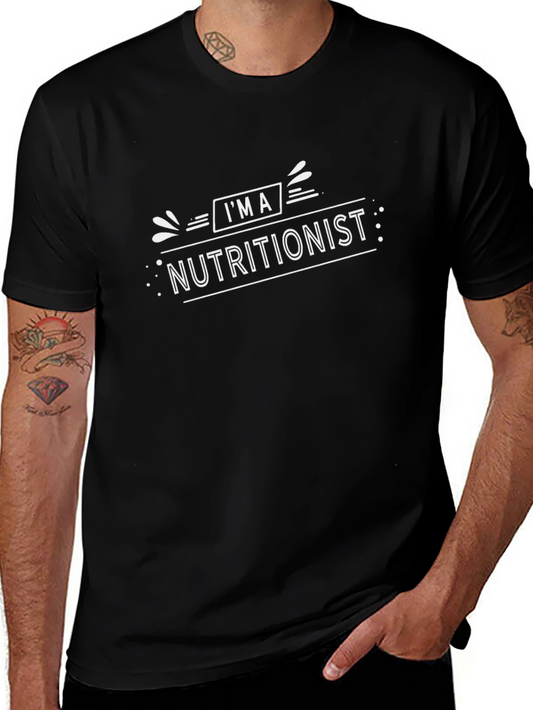 Im a Nutritionist Black T-Shirt