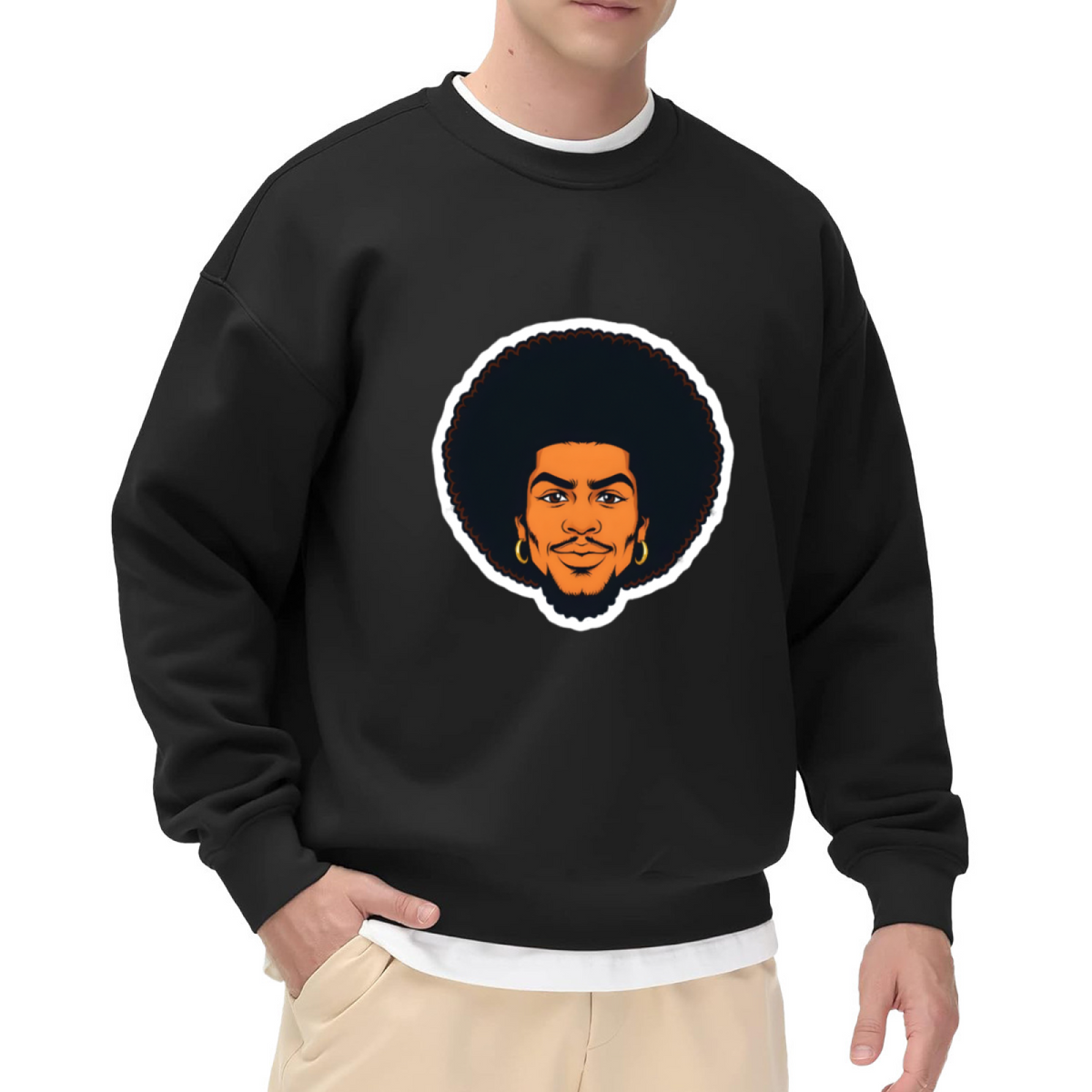 Born In 2004 Vintage Cassette Nostalgia Crewneck Sweatshirt