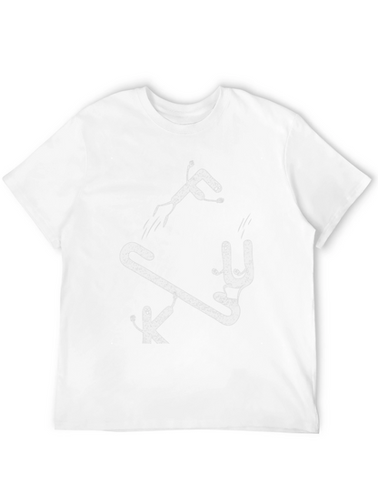 Funny Graphic Tee: FK U Cartoon T-Shirt