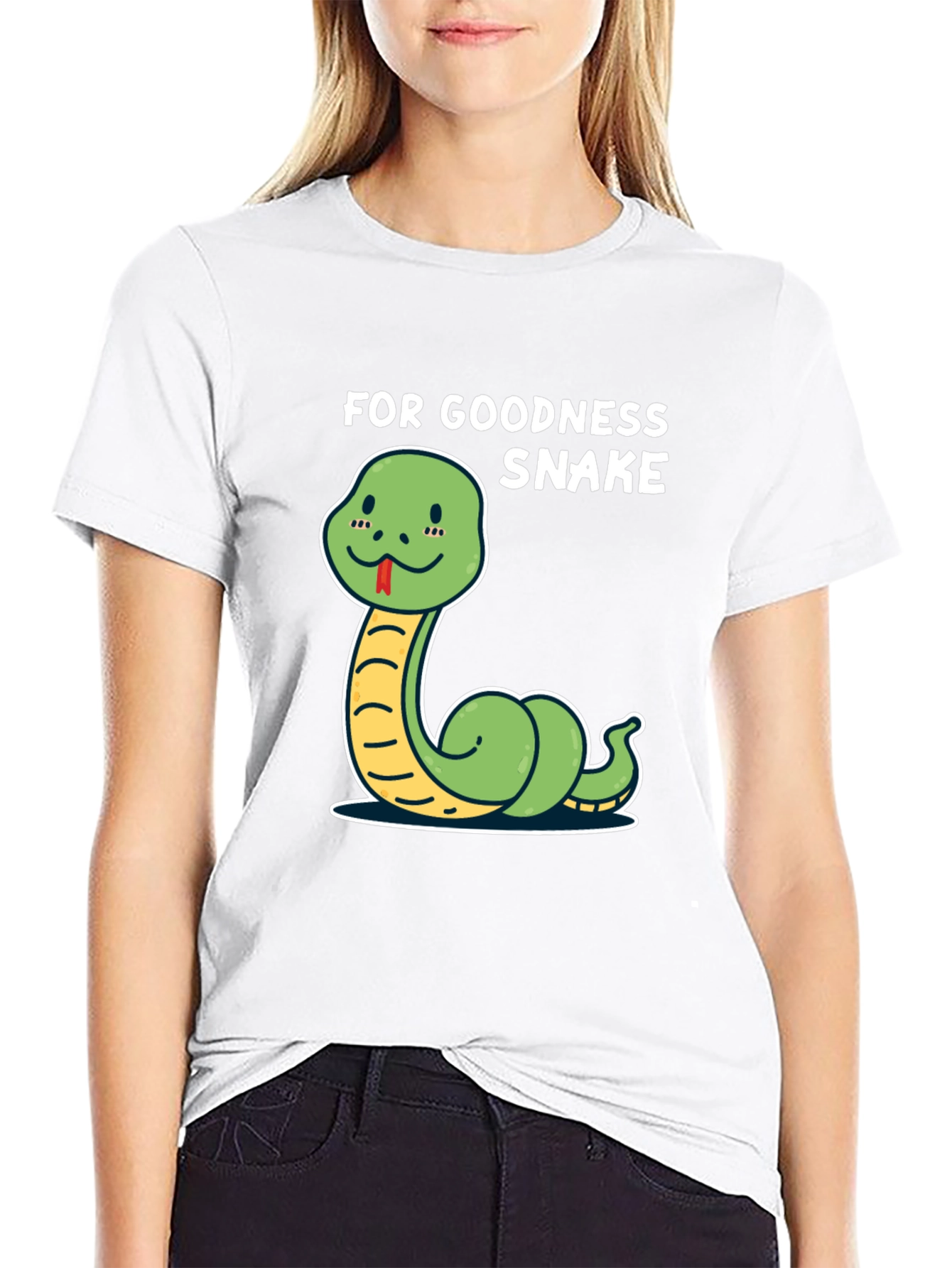 Funny For Goodness Snake Graphic Tee